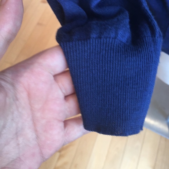 Navy open cardigan - Picture 7 of 13